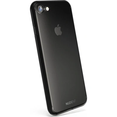 Afbeelding van Nudient Thin Glossy Case Apple iPhone 7/8/SE (2020/2022) Black Transparent