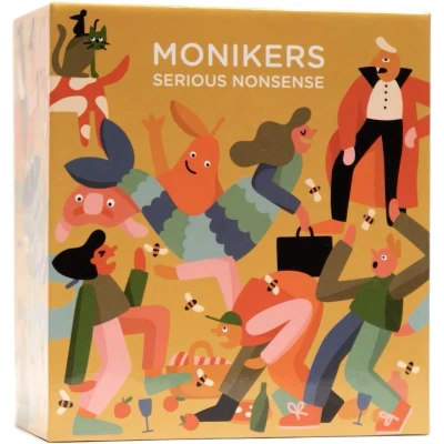 Afbeelding van Monikers Serious Nonsense Card Game Expansion Shut up and Sit Down