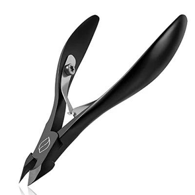 Afbeelding van FERYES Nagelriemtang en nagelriemknipper met voor dode huid Professionele manicure gereedschappen van roestvrij staal