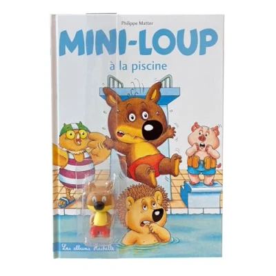 Afbeelding van MINI LOUP A LA PISCINE (+ FIGURINE)