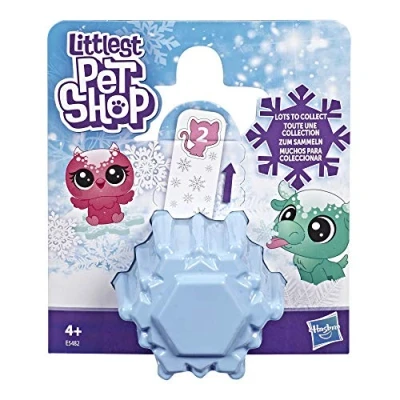 Image de Pack avec 2 Petites Figurines Littlest Pet Shop Collection Givrée Meilleurs Amis Modèle Alèatoire