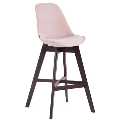 Afbeelding van Barkruk Narvik Velvet CAP, Roze