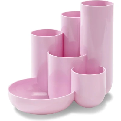 Afbeelding van HAN pennenkoker Campus 6 vaks pastel roze HA 17480 886
