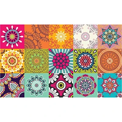 Image de Pick and Stick Sticker Mural La vie 25 x 55 cm, Noir