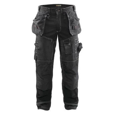 Image de Pantalon X1500 Noir 100% coton Blaklader