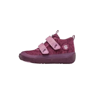 Afbeelding van Affenzahn Superzacht Buddy leren blotevoetenschoenen met klittenbandsluiting voor warme en droge dagen in de lente, zomer herfst, maat 21 32, Roze Lontre, 34 EU