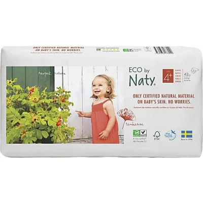 Afbeelding van Naty Luiers Maat 4 Maxi Plus (9 20 kg) Economy 42