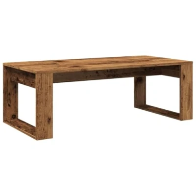 Image de vidaXL Table basse vieux bois 102x50x35 cm d&#039;ingénierie856682