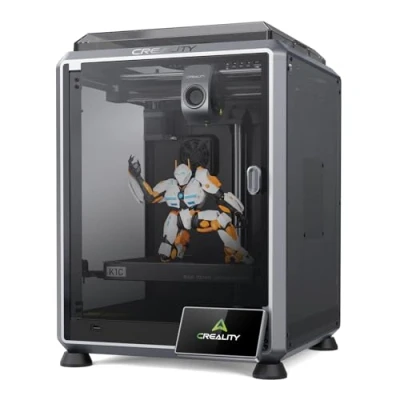 Afbeelding van Creality K1C 3D printer 2024 600 mm/s zonder verstopping K1 upgrade met IA camera, 300 C afdrukken, ondersteuning voor koolstofvezelfilament, beginners, bedrijven, industrie