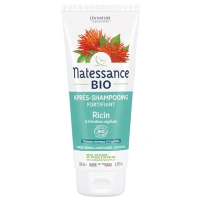 Afbeelding van Natessance Biologische Ricine en Plantaardige Keratine Versterkende Conditioner 200 ml