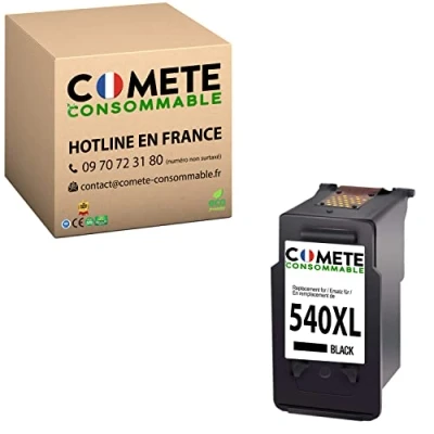 Image de COMETE 540 XL/540XL/540 1 Cartouche d&#039;encre compatible avec CANON Marque française