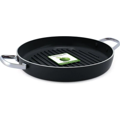 Afbeelding van Greenpan Essentials Ronde Grillpan Met Keramische Antikleeflaag 28cm