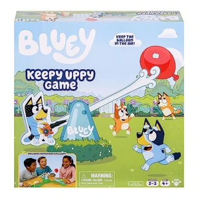 Afbeelding van BlueY Game Blijf in de lucht Help, Bingo en Chilli om elektronische roterende bal te houden met behulp van karaktercontrollers. voor 2 3 spelers. Vanaf 4 jaar