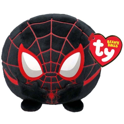 Afbeelding van TY Beanie Balls Marvel Knuffel Spiderman Morales 10 cm