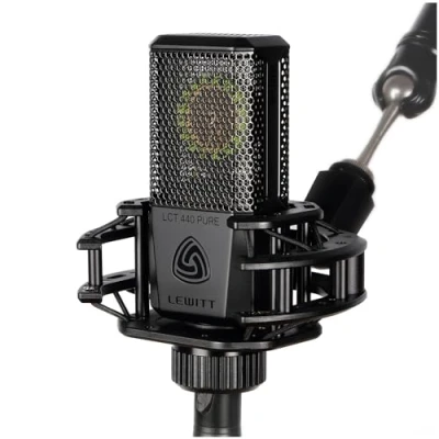 Afbeelding van LEWITT LCT 440 Pure XLR condensatormicrofoon voor stem, zang, instrumentenopname en streaming