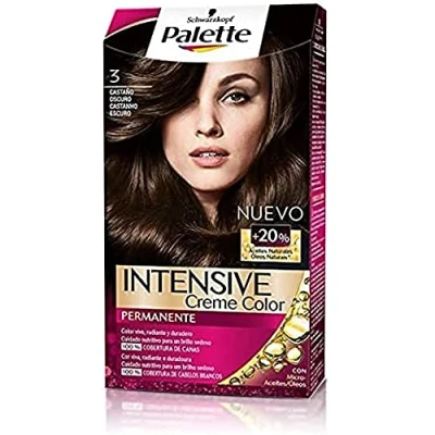 Afbeelding van Permanente Kleur Palette Intensive 3 Schwarzkopf Donkerbruin (1 Stuks)