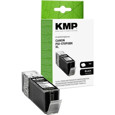 Afbeelding van KMP Inktcartridge vervangt Canon PGI 570 XL Compatibel Zwart C107BPIX 1567,0001