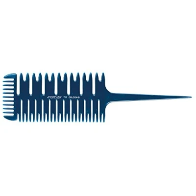 Afbeelding van Comair Blue Profi Line Special Highlighting Comb 717