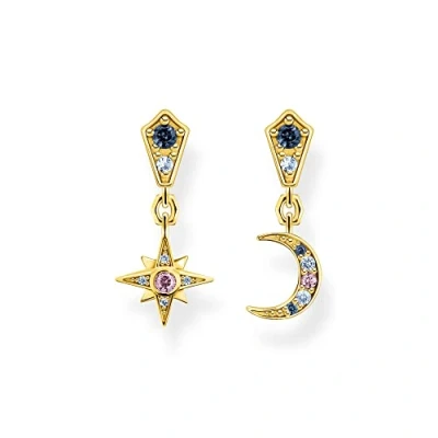 Afbeelding van Thomas SABO Earrings Oorbellen Yellow goldcoloured, Dames, Maat: One Size, gold coloured