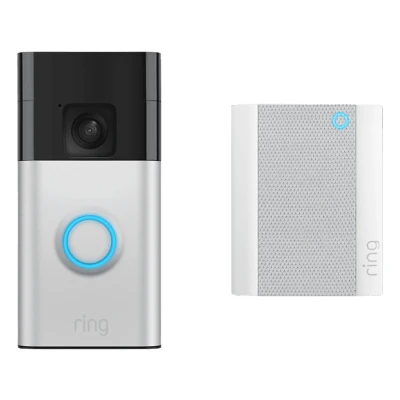 Image de Ring Battery Video Doorbell Nikkel + Chime