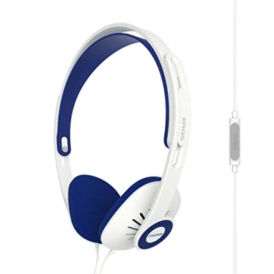 Image de KOSS KPH30iW Hi Fi casque supra auriculaire aural micro volume réglable blanc