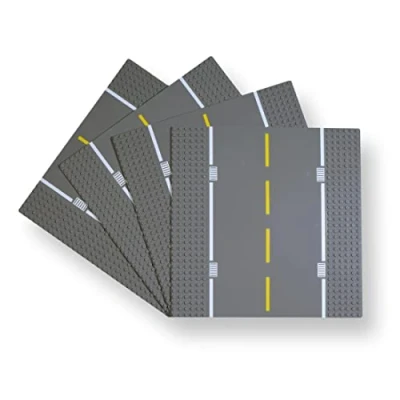 Afbeelding van WANGE Klassieke bodemplaat voor bouwstenen, geschikt de belangrijkste merken 25 x cm, 32 punten, 4 straatplaten rechts
