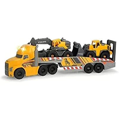 Afbeelding van Dickie Mack/Volvo Transporter met Werkvoertuigen