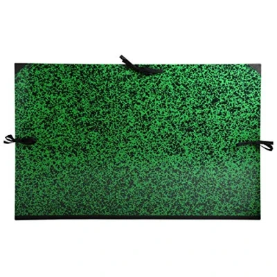 Image de Carton à dessin Exacompta Annonay Vert avec rubans 80x120cm
