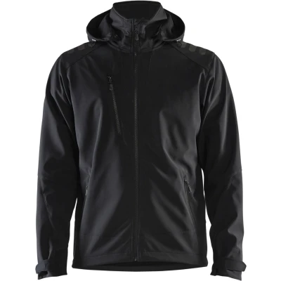 Afbeelding van Blaklader Softshell jack 4749 2513 Zwart/Zwart