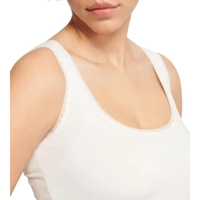 Afbeelding van sloggi GO Tank Top 2 pak Dames Onderhemd Zijde Wit Maat S