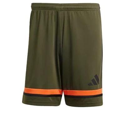 Image de adidas Homme SQUADRA25 SHORT, Night Cargo/Black/Semi Impact Orange, S