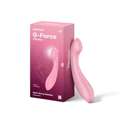 Afbeelding van Satisfyer G Force Spot Vibrator Roze GRATIS TOY bij iedere bestelling v.a. 40,