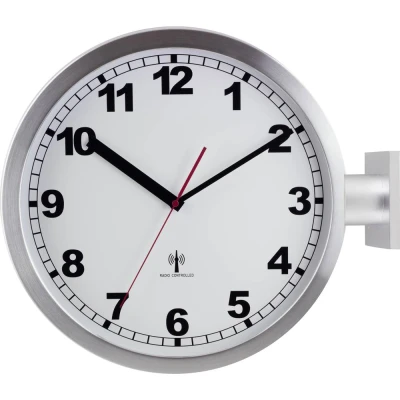 Afbeelding van EUROTIME ET 51764 47 Wandklok Zendergestuurd 40 cm Aluminium