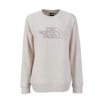 Afbeelding van The North Face DREW PEAK Light CREW Sweater, Dames, Maat: 34/36, White dune/metal pink