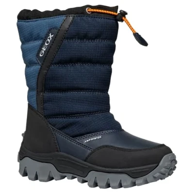 Afbeelding van Geox Himalaya BOY ABX Snowboots voor kinderen, Maat: 33, Navy/light blue Kunststof/ textiel