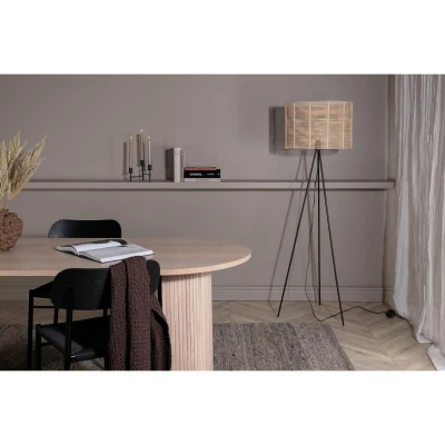 Afbeelding van Veda vloerlamp 160 cm rattan
