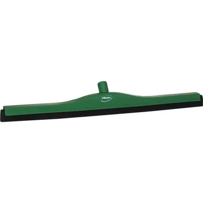 Afbeelding van Vikan Vloertrekkers Met Vaste Nek Klassieke Vloertrekker Polypropyleen En Zwarte Schuimrubber Cassette 70cm Breed Groen