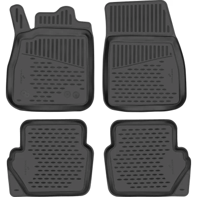 Afbeelding van WALSER XTR 75245 Vloermatset Rubber voor en achter zwart Op maat gemaakt FORD: Puma Off Road
