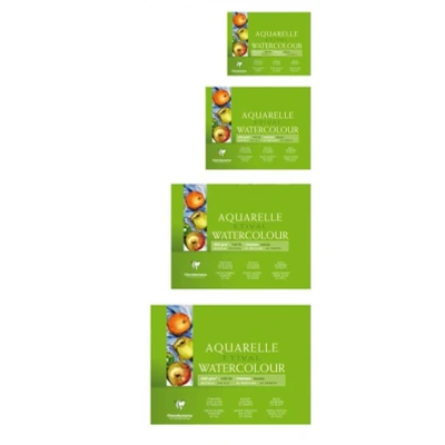 Image de Bloc Etival 25 feuilles Grain Torchon 24x30cm 300g Collé 4 Côtés