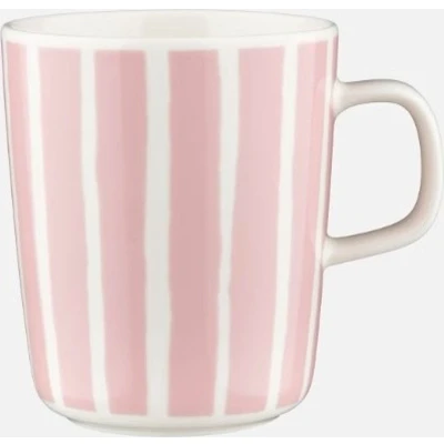 Afbeelding van Marimekko Picollo Mok 25cl Gestreept Roze