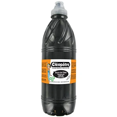Afbeelding van Inkt uit China, zwart, 1 l