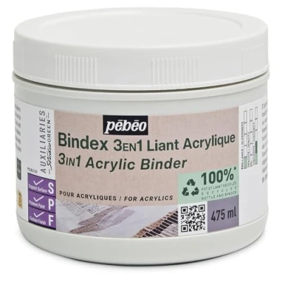 Afbeelding van Bindex 3 In 1 Acrylic Binder, 225ml