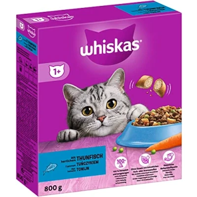 Afbeelding van Whiskas Droog Adult Tonijn 800 gr