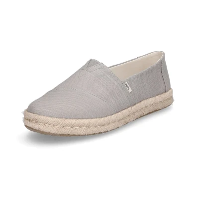Afbeelding van TOMS Alpargata 2.0 Espadrilles, Dames, Maat: 37, Grey Katoen