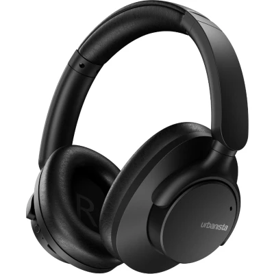 Afbeelding van Urbanista Valencia Draadloze Over Ear Koptelefoon Active Noise Cancelling 50 Uur Speeltijd Opvouwbaar Lichtgewicht Zwart