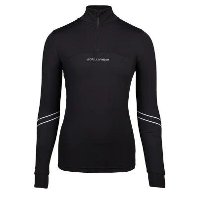 Afbeelding van Gorilla Wear Laconia Longsleeve, Dames, Maat: XS, Black