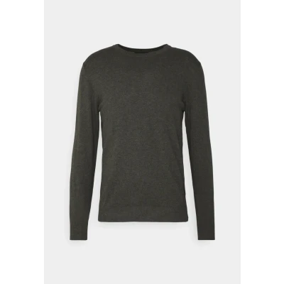 Afbeelding van Jack &amp; Jones Jjeemil CREW NECK NOOS Trui, Heren, Maat: Large, Dark grey melange
