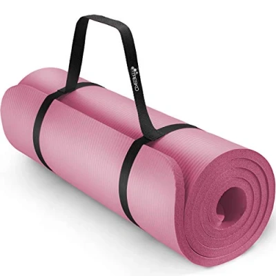 Afbeelding van Sens Design Yogamat Fitnessmat 185x60 cm 1,5 dik Roze