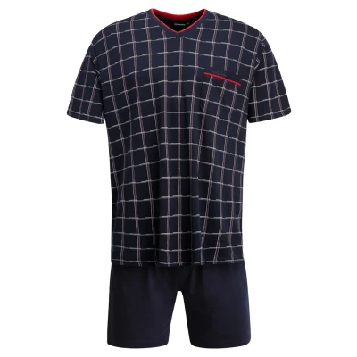 Afbeelding van Götzburg Antonio SET Pyjama, Heren, Maat: Large, Navy