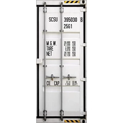 Image de Sticker Adhésif de porte Ondoor Container 204 x 83 cm